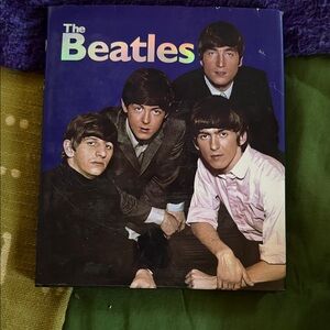 The Beatles Cover Art in Purple, Green, Black, Pink